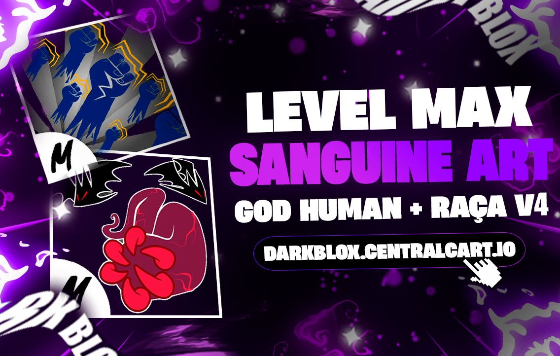 👊 LVMAX + GHM + SANGUINE ART🩸 + V4 RANDOM FULL + FRUTAS E ITENS 🍎