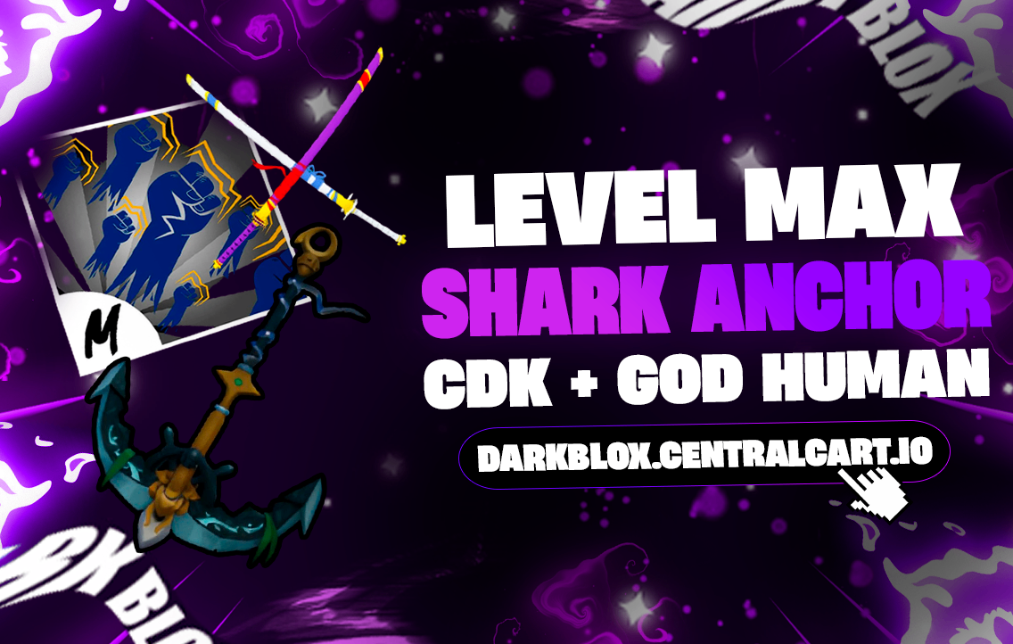 👊 LVMAX + GHM + CDK⚔️ + ⚓SHARK ANCHOR + FRUTAS E ITENS 🍎