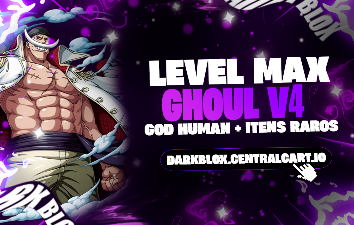 👊 LVMAX + GHM + 🦇 V4 FULL GHOUL + FRUTAS E ITENS 🍎