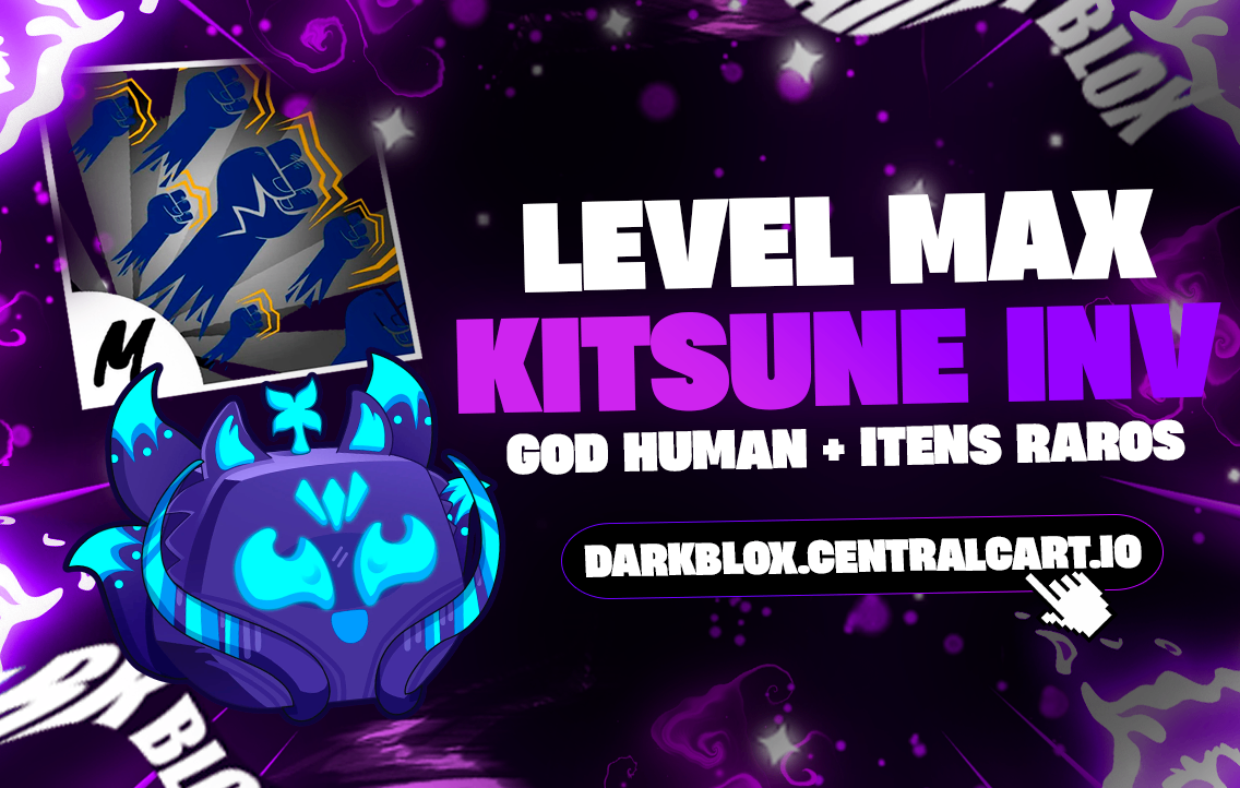 ⭐ LVMAX + GHM 👊 + 🍎 KITSUNE NO INVENTARIO + FRUTAS E ITENS