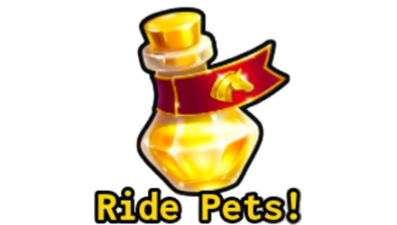 3x Riding Pet Potion