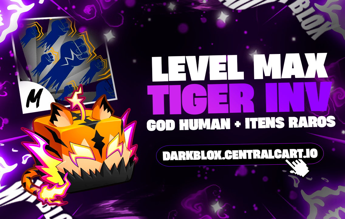 ⭐ LVMAX + GHM 👊 + 🍎 TIGER/LEOPARD NO INVENTARIO + FRUTAS E ITENS