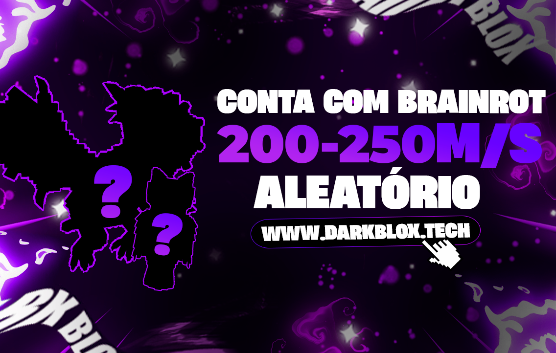 Brainrot Secreto Aleatório 200M/S ATÉ 250M/S